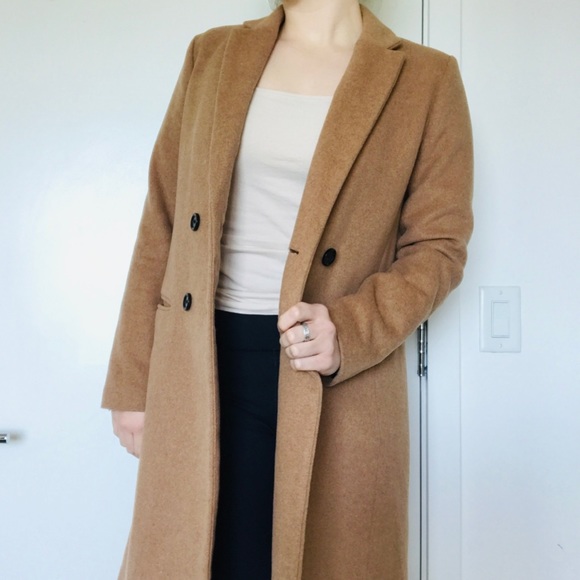 Tan Pea Coat Traditional style - Picture 4 of 10